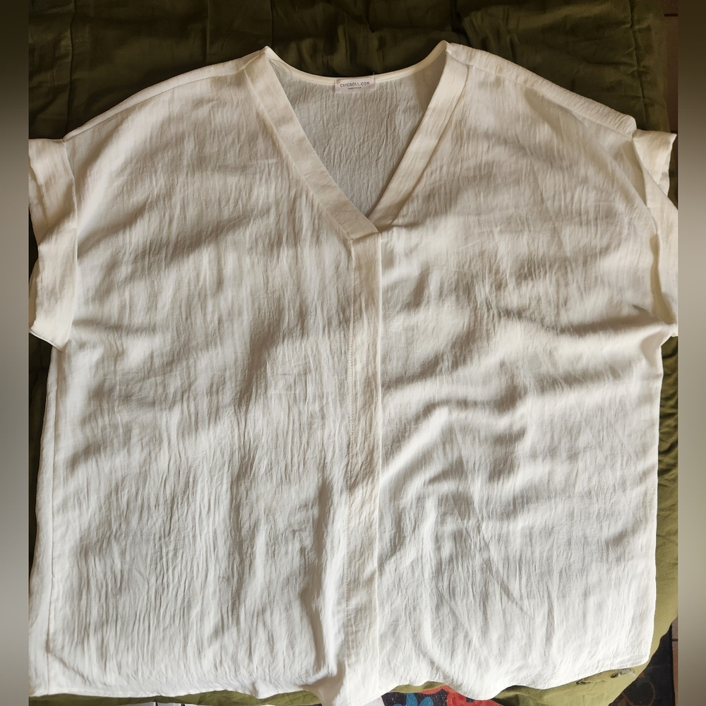 Chic Soul White Blouse